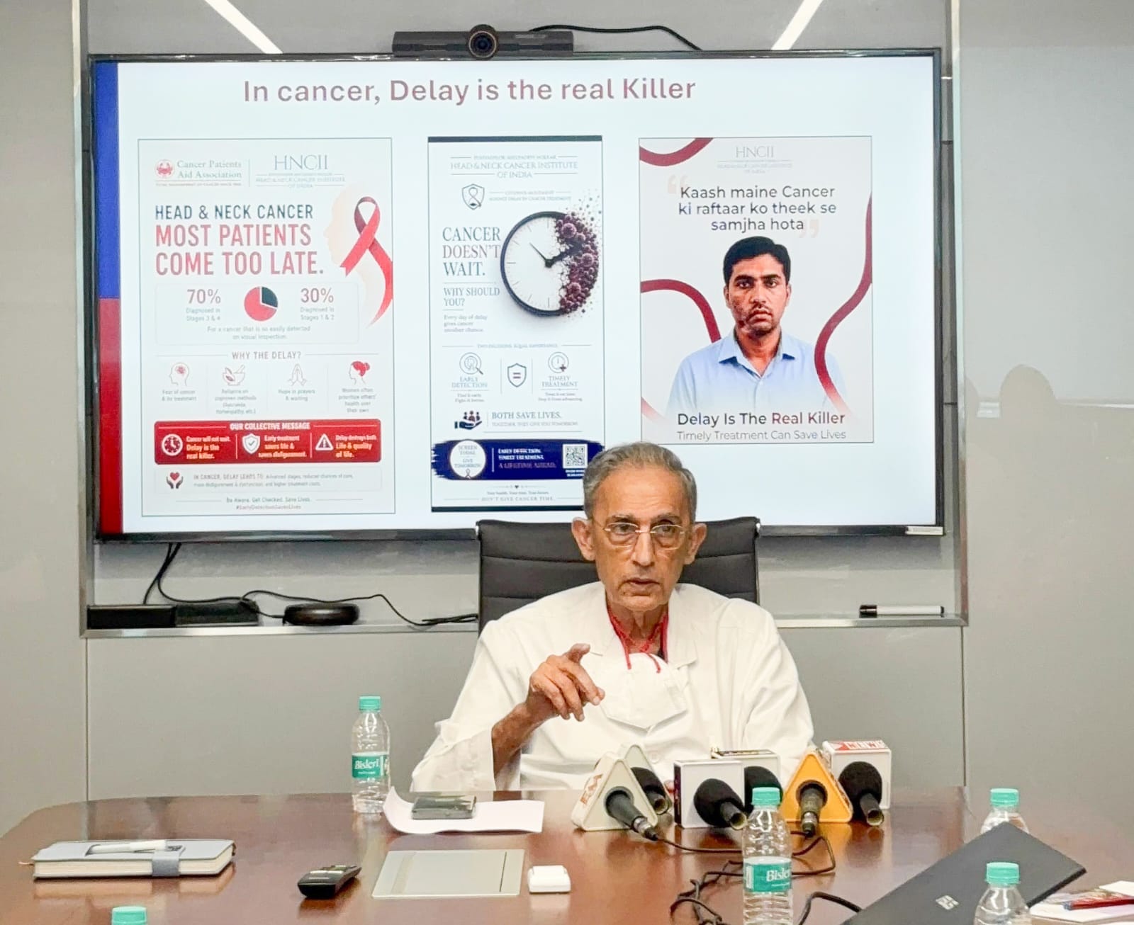 Ahead of World Head & Neck Cancer Day, HNCII Launches Delay is the Real Killer Cancer Awareness Campaign