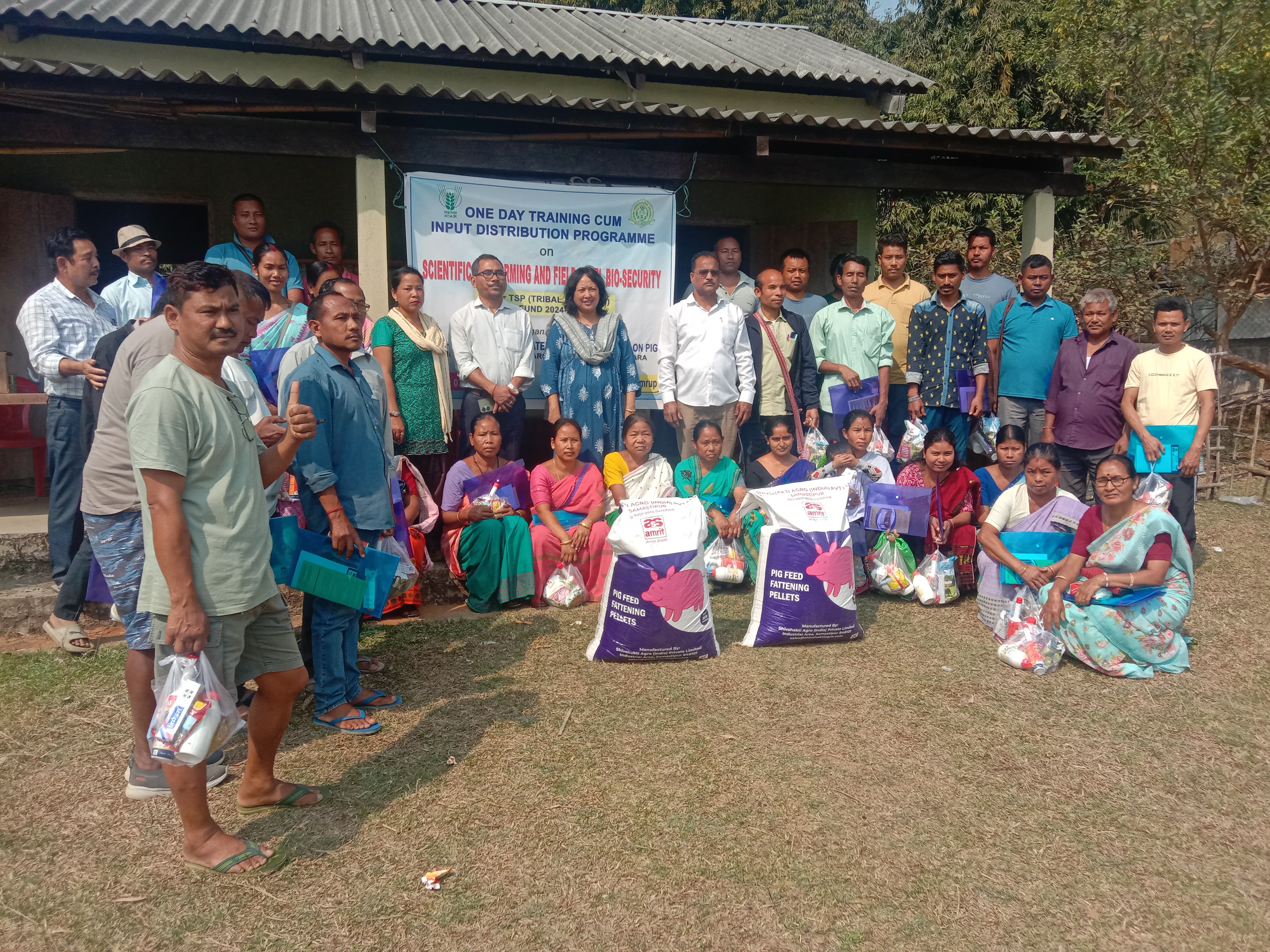 Veterinary Science College, Khanapara Conducts Pig Farming Awareness Programme in Darrang, Supports 50 Farmers