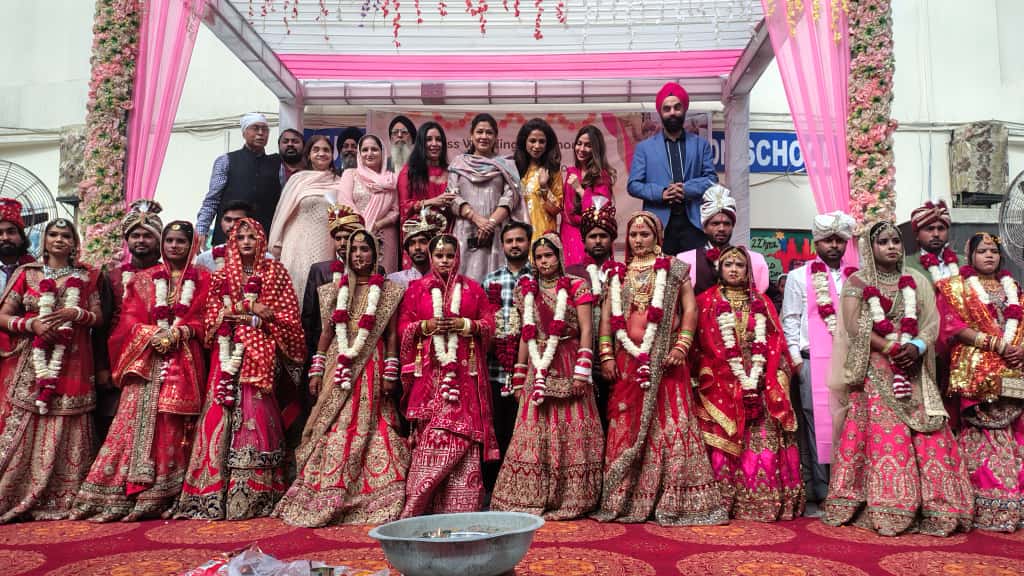Wishes and Blessings organised Mass Wedding for the underprivileged couples in GK-2, Delhi