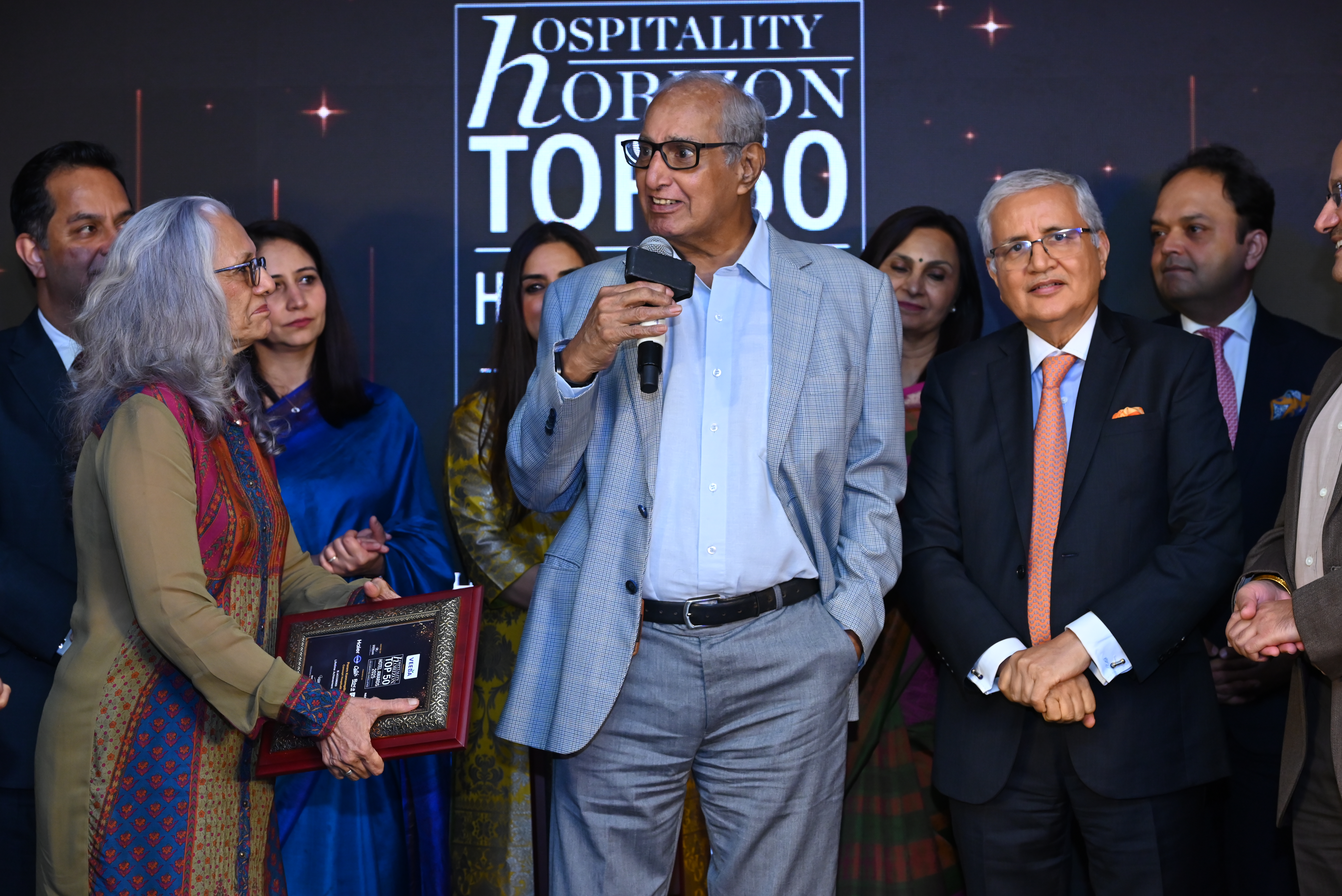Mr. Param Kannampilly Presented with the Lifetime Achievement Award at Hospitality Horizon Top 50 Hotel Awards 2025